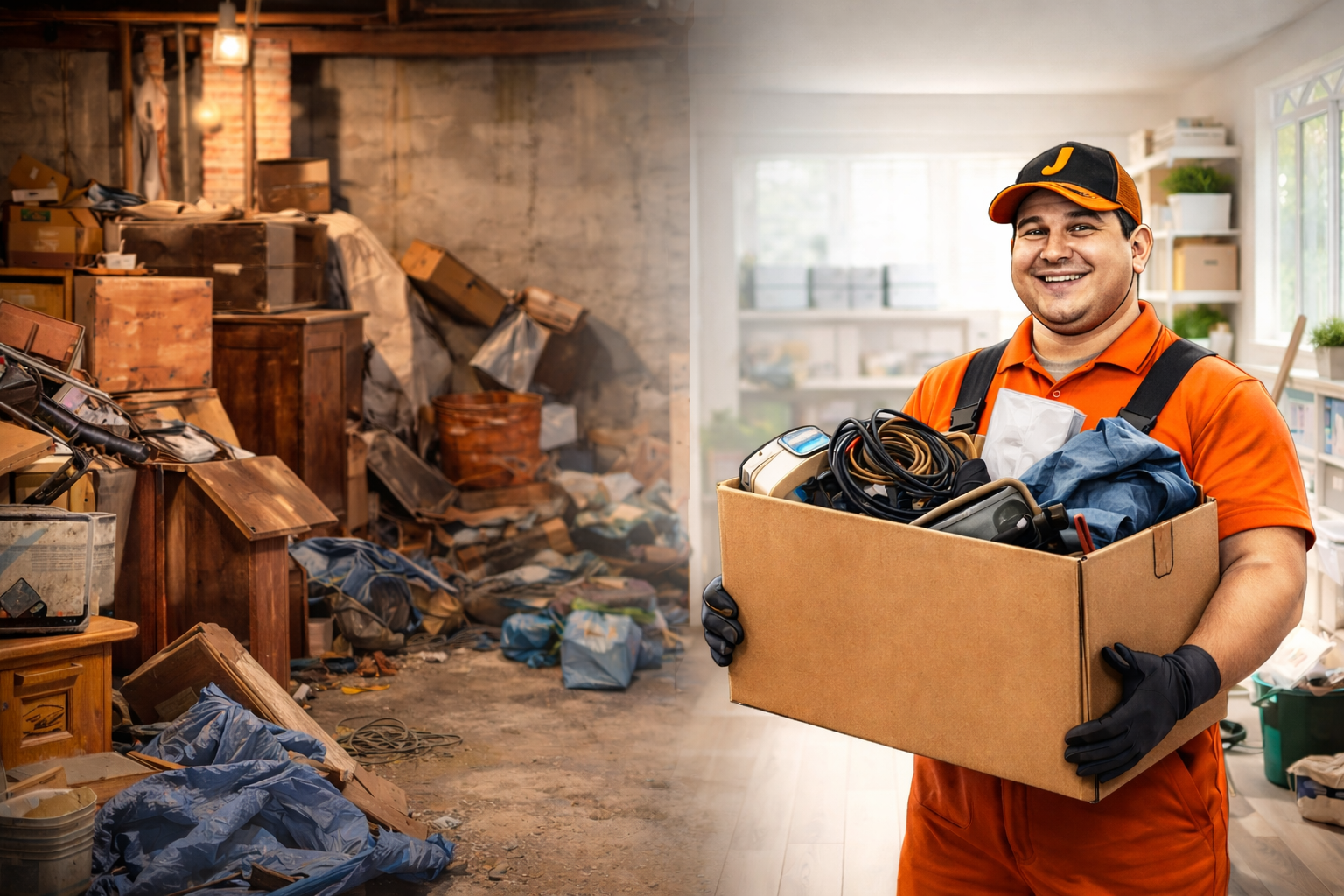 Home junk removal service